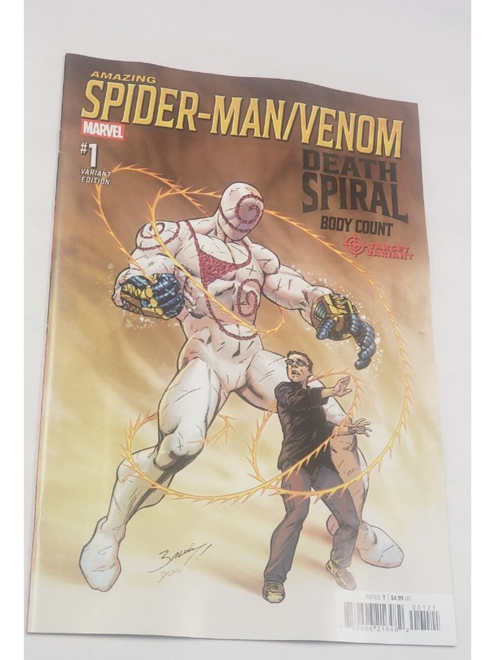 Spider-Man Venom: Death Spiral #1 Variant Set A B C D MTG Parrillo Soule VF NM - Picture 4 of 14